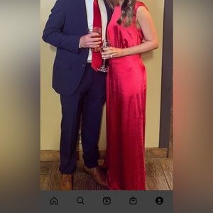 Red dress boutique formal dress